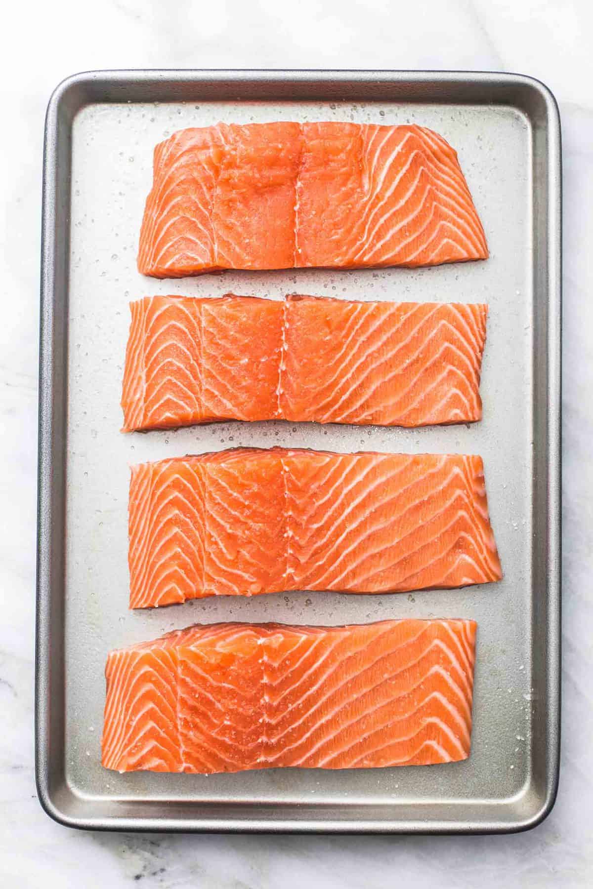 High Heat Baked Salmon