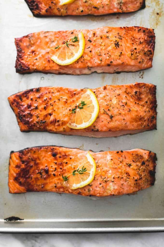 Best Easy Healthy Baked Salmon | Creme De La Crumb