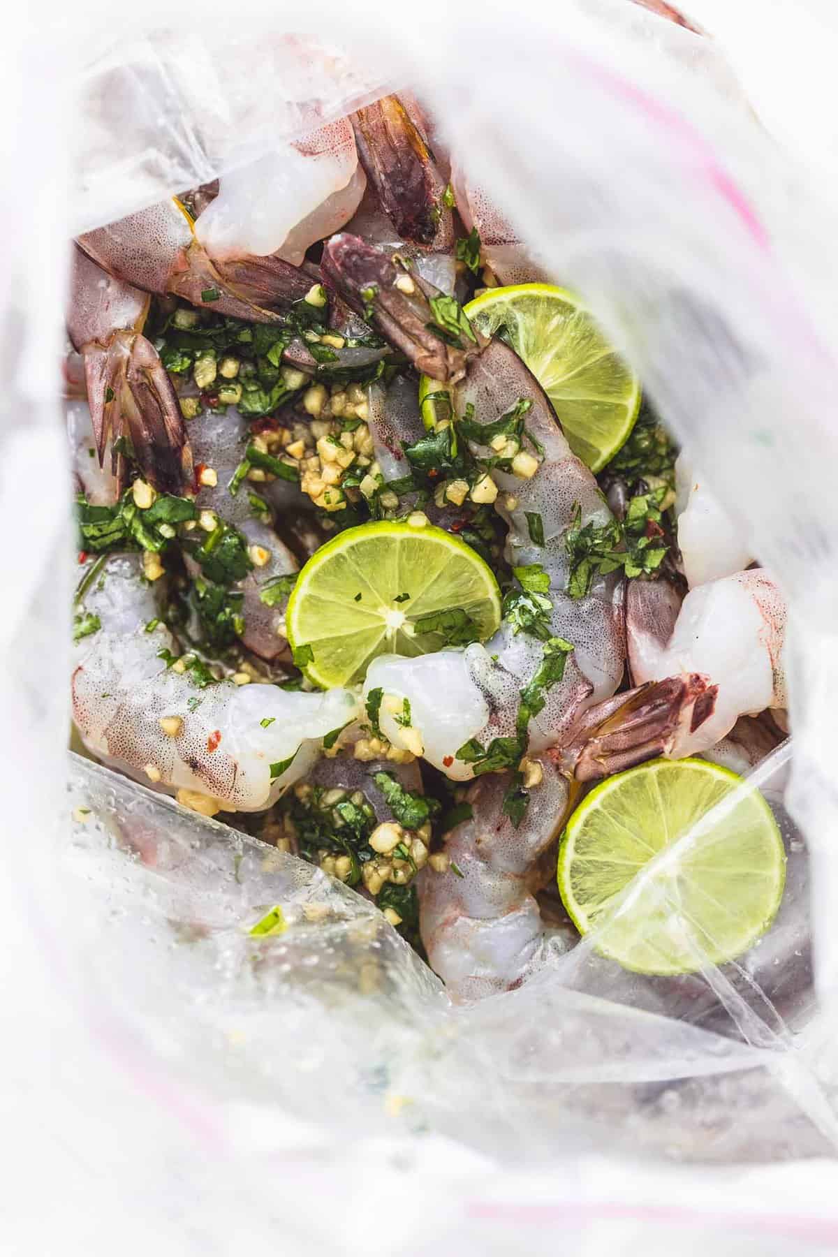 Garlic Lime Shrimp Marinade | lecremedelacrumb.com