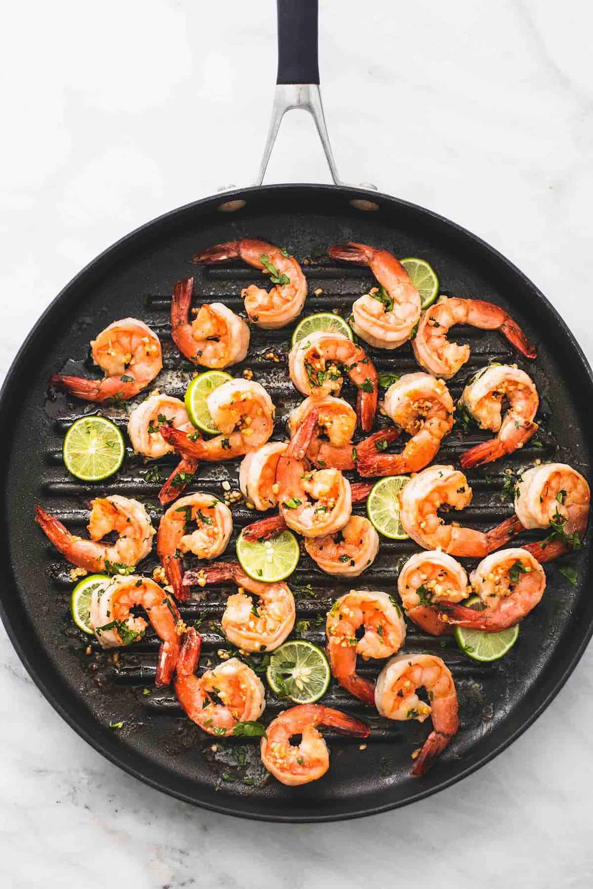 Garlic Lime Shrimp Marinade | lecremedelacrumb.com