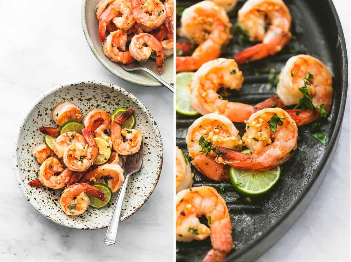 Garlic Lime Shrimp Marinade | lecremedelacrumb.com