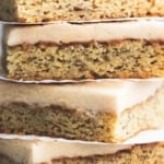 Banana Bars with Cream Cheese Frosting recipe | lecremedelacrumb.com