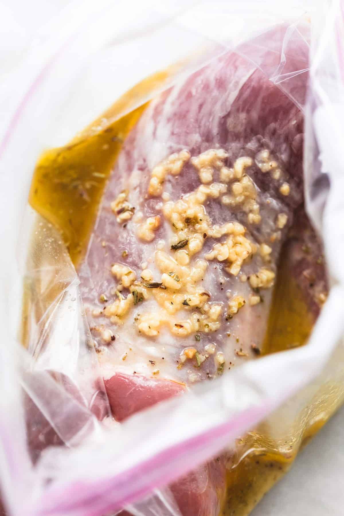 Best Ever Healthy Grilled Pork Tenderloin recipe | lecremedelacrumb.com