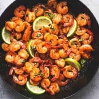 Honey Cilantro Lime Shrimp easy dinner recipe | lecremedelacrumb.com