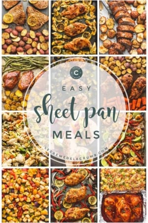 12 Easy and Tasty Family-friendly Sheet Pan Meal Recipes | lecremedelacrumb.com