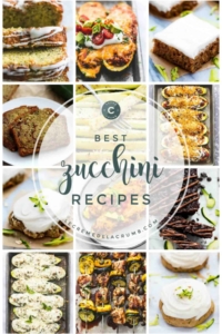 Easy Zucchini Recipes | lecremedelacrumb.com