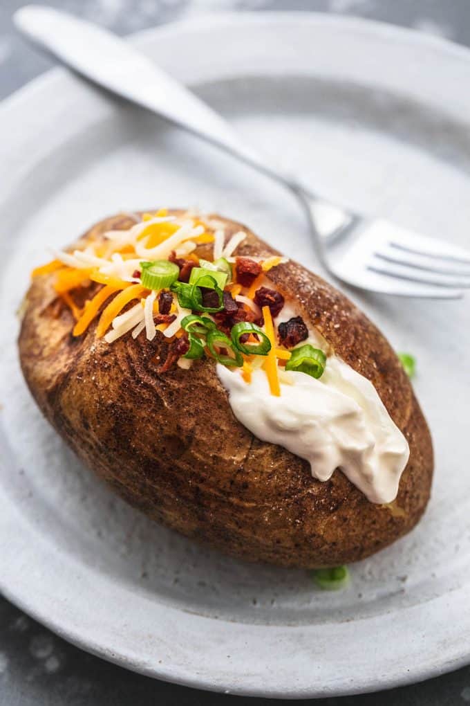 Instant Pot Baked Potatoes Recipe Creme De La Crumb