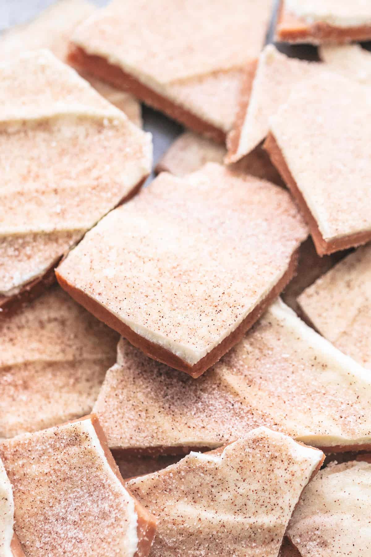 close up of churro toffee (Disneyland copycat).