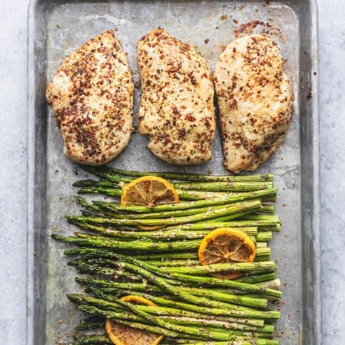 Sheet Pan Chicken and Asparagus Creme De La Crumb