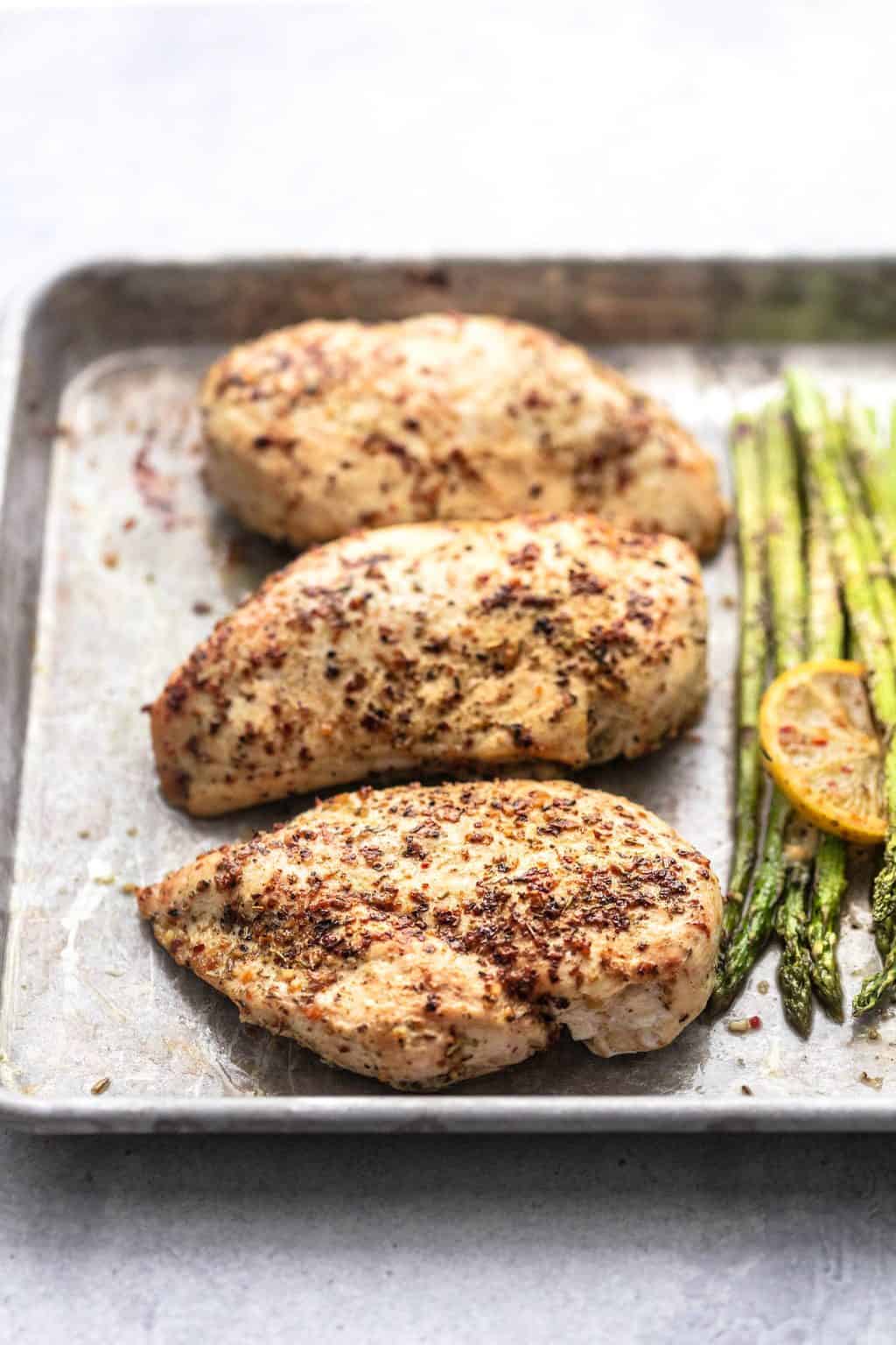 Sheet Pan Chicken and Asparagus Creme De La Crumb