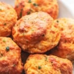 up close red lobster cheddar bay biscuits