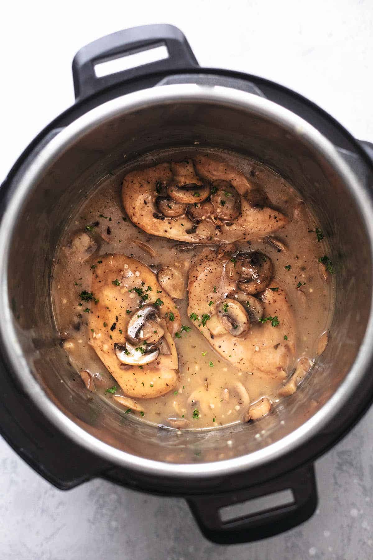 Instant Pot Chicken Marsala Creme De La Crumb