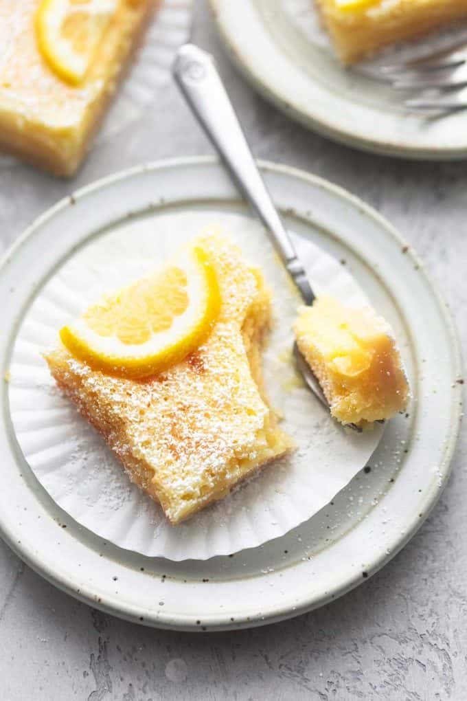 Cream Cheese Lemon Bars Creme De La Crumb