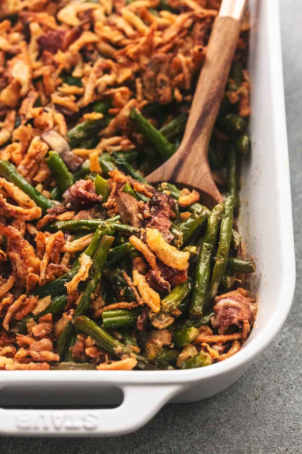 Green Bean Casserole - Creme De La Crumb