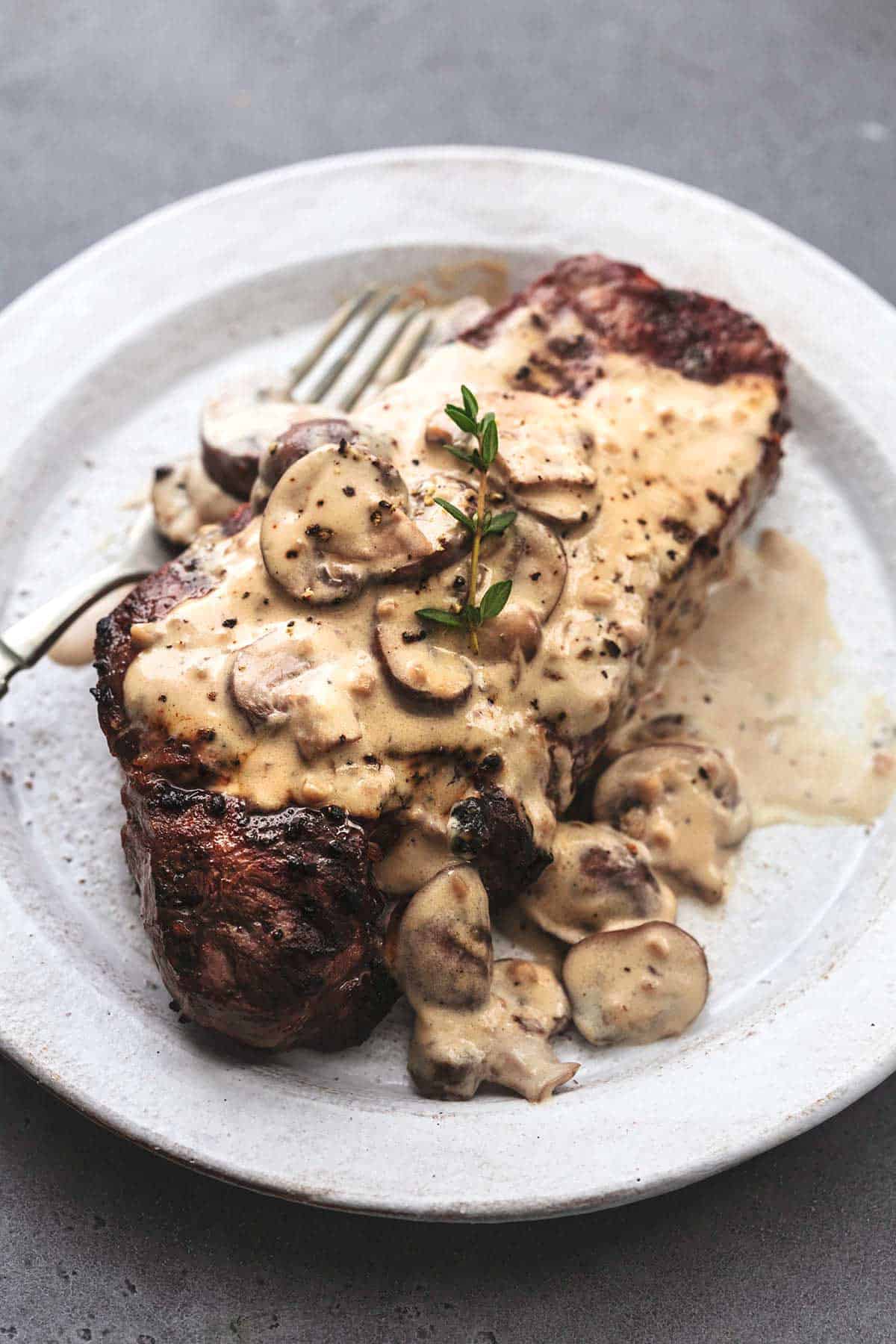 Mushroom Sauce for Steak