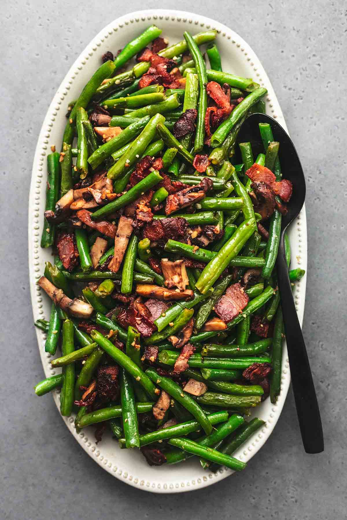 Holiday Side Dish: Green Beans with Brown Butter Topping