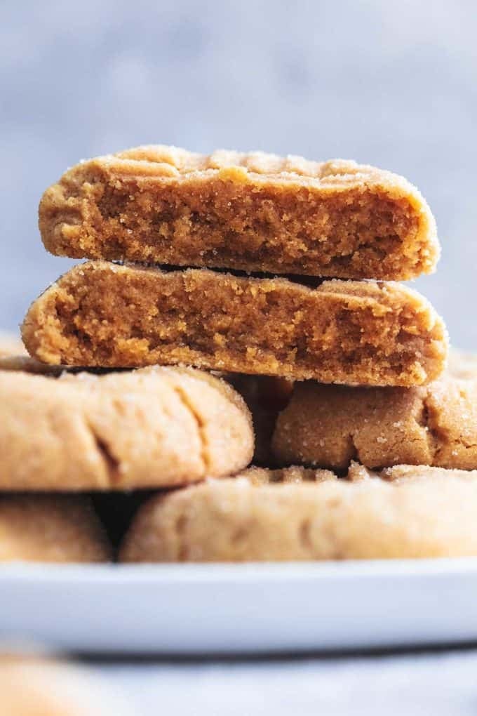 Best Super Soft Peanut Butter Cookies Creme De La Crumb