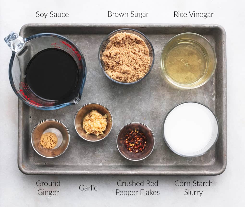 ingredients for stir fry sauce