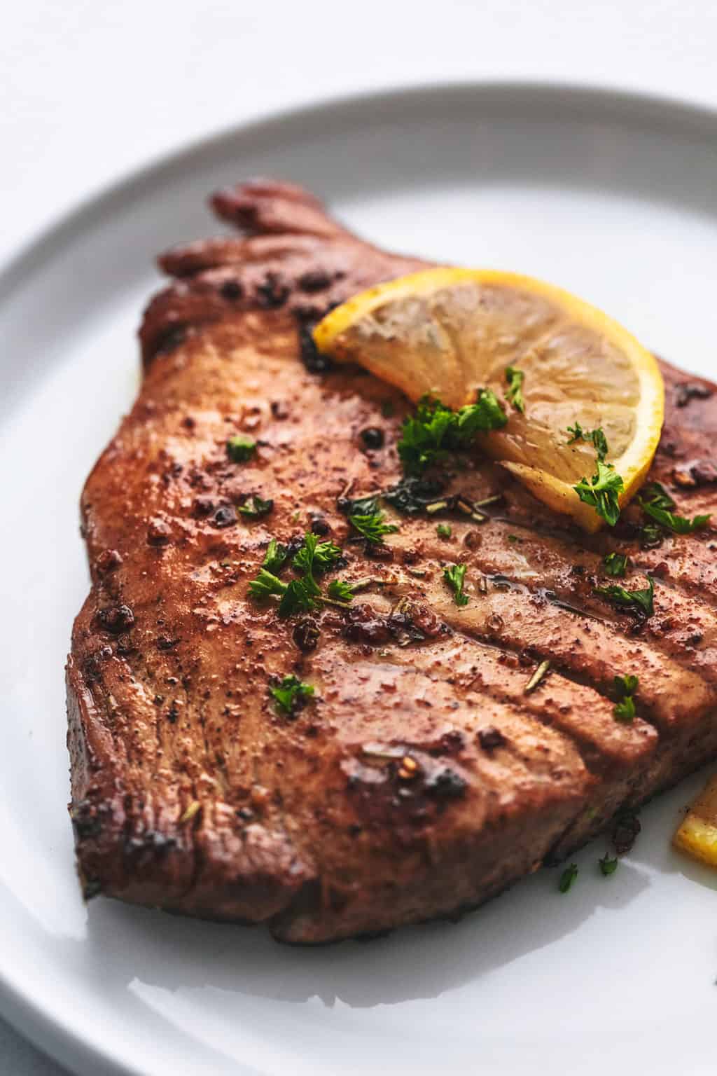 Garlic Herb Tuna Steak Marinade - Creme De La Crumb