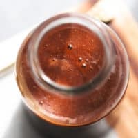 balsamic dressing in a jar