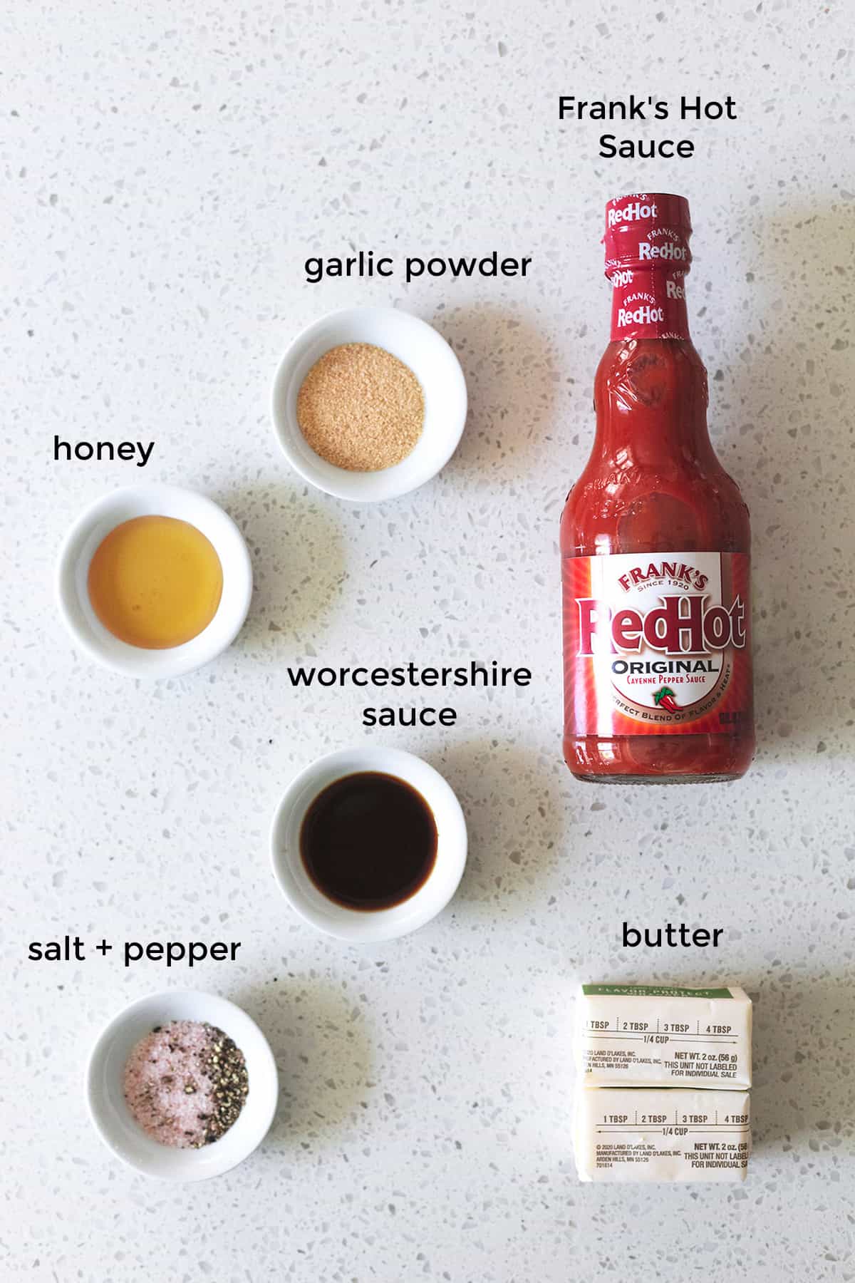 ingredients for buffalo sauce