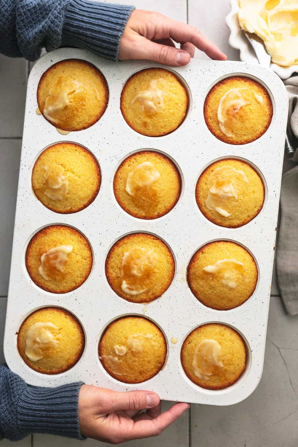 Best Moist Cornbread Muffins Creme De La Crumb