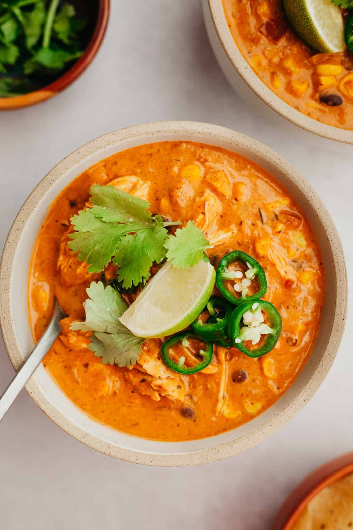 Creamy Chicken Enchilada Soup - Recipe expert