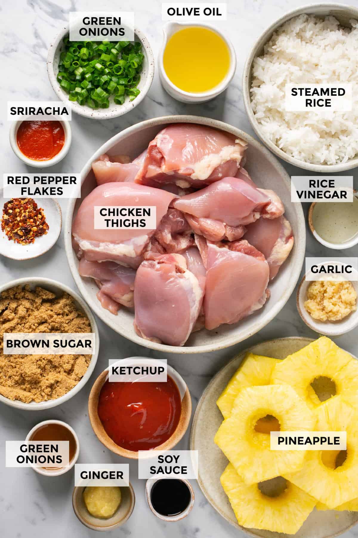 ingredients for huli huli chicken recipe