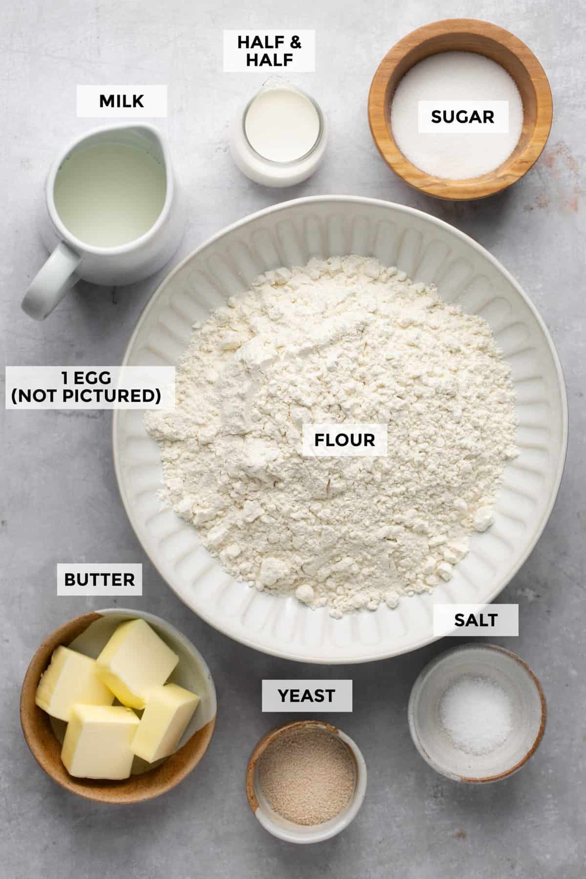 ingredients for crescent rolls recipe