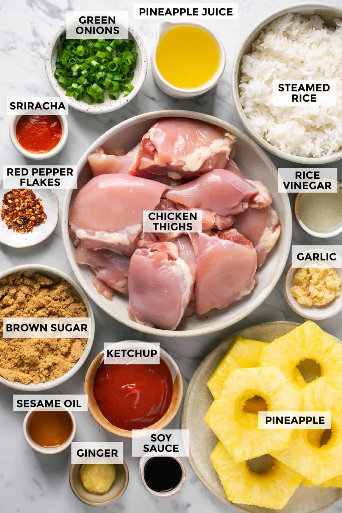 ingredients for huli huli chicken recipe