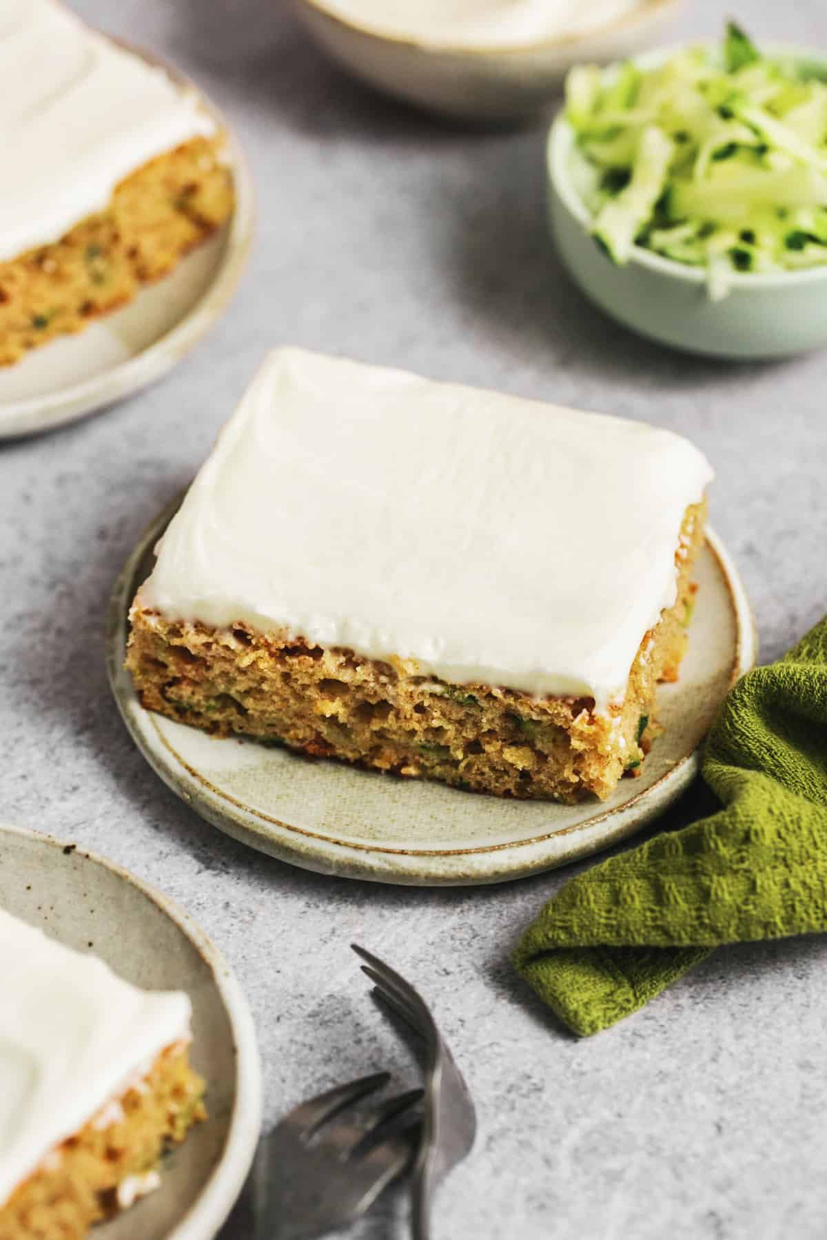 Zucchini Sheet Cake Creme De La Crumb