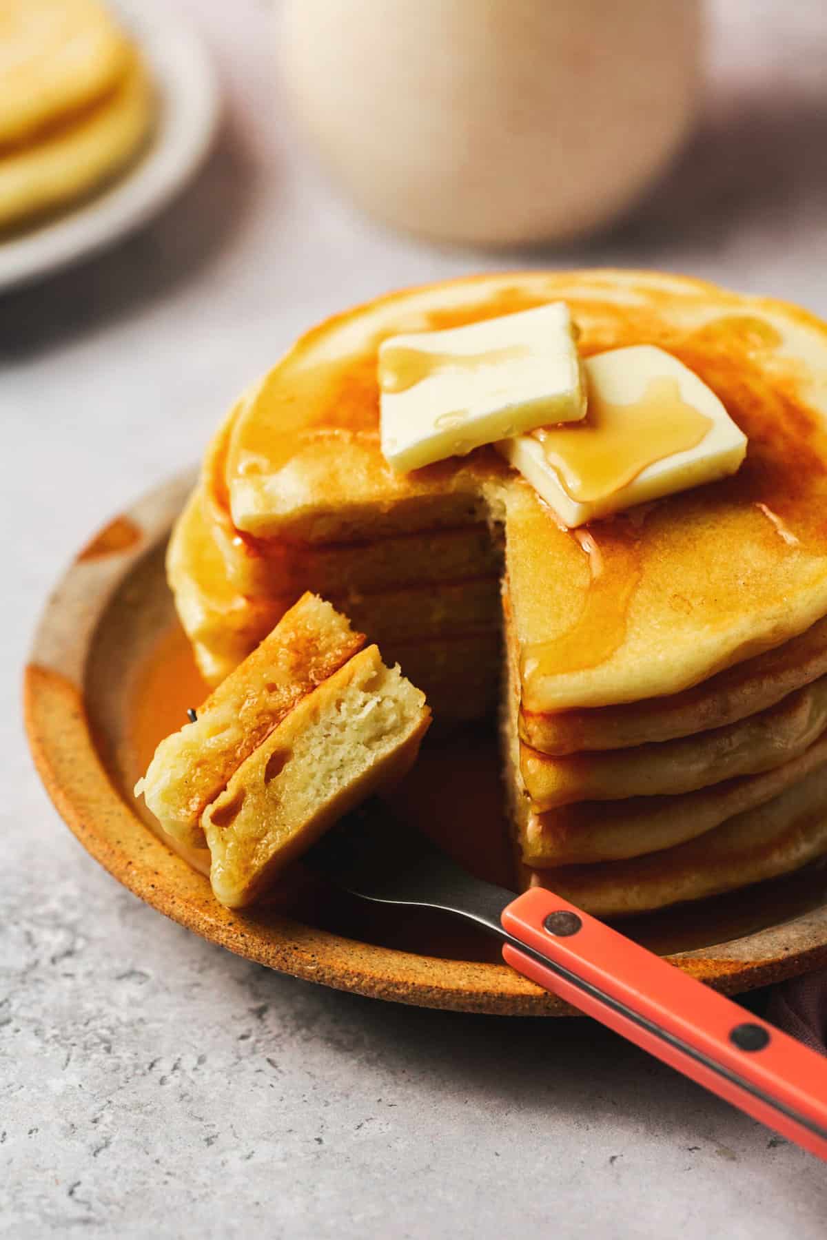 Greek Yogurt Pancakes – Crème de la Crumb