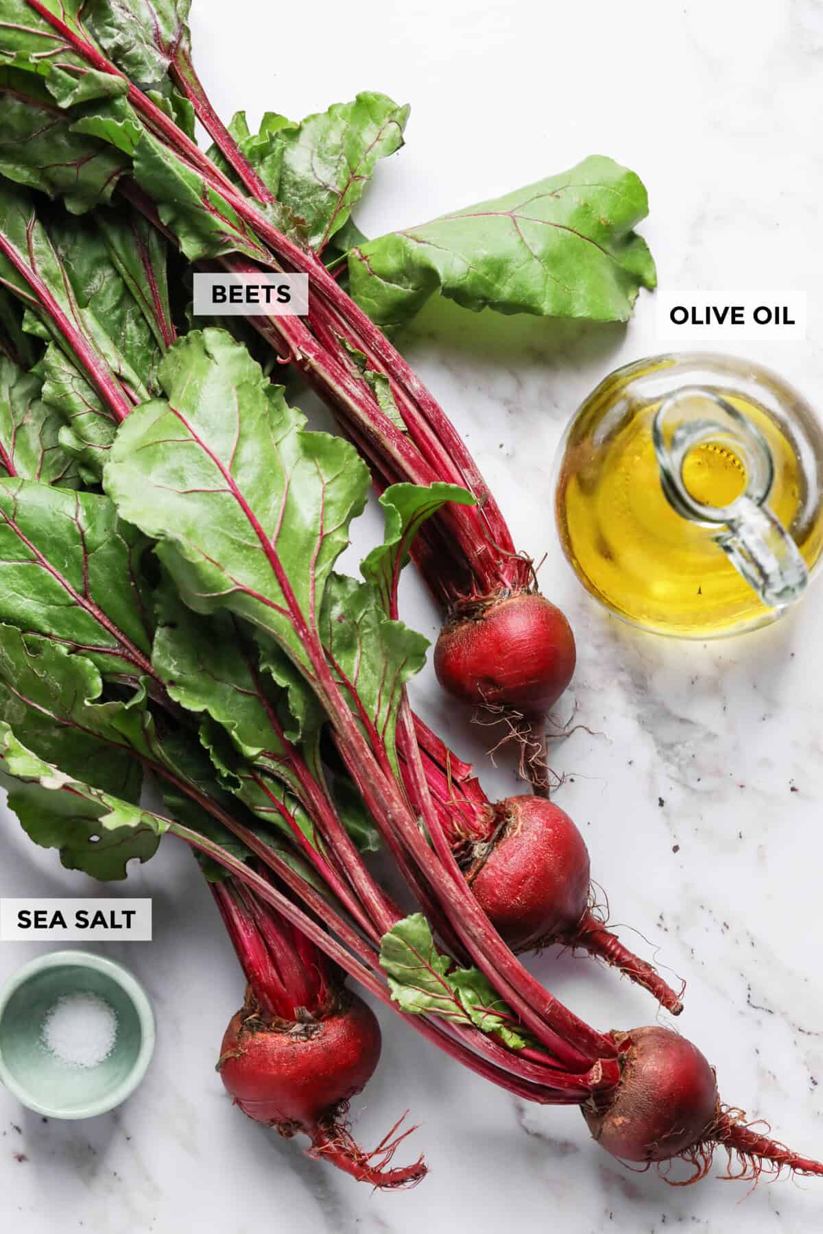 ingredientai orkaitėje keptų burokėlių receptui