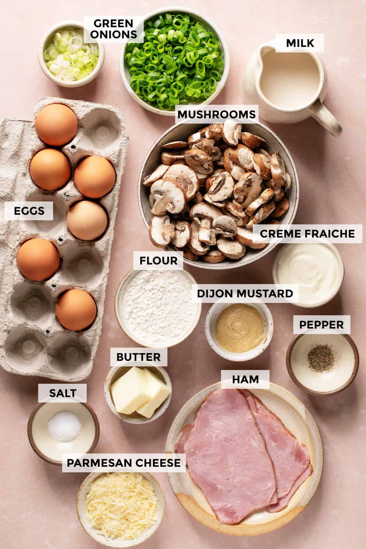 ingredientai pikantiškų krepų receptui