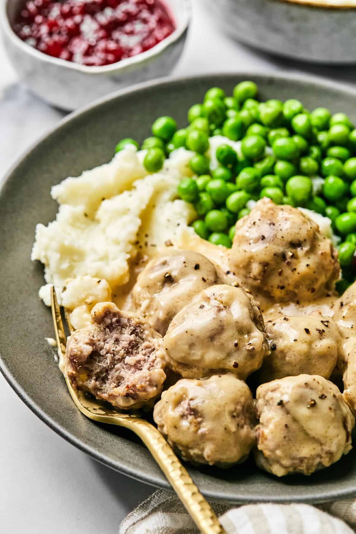 Easy Swedish Meatballs with Sauce